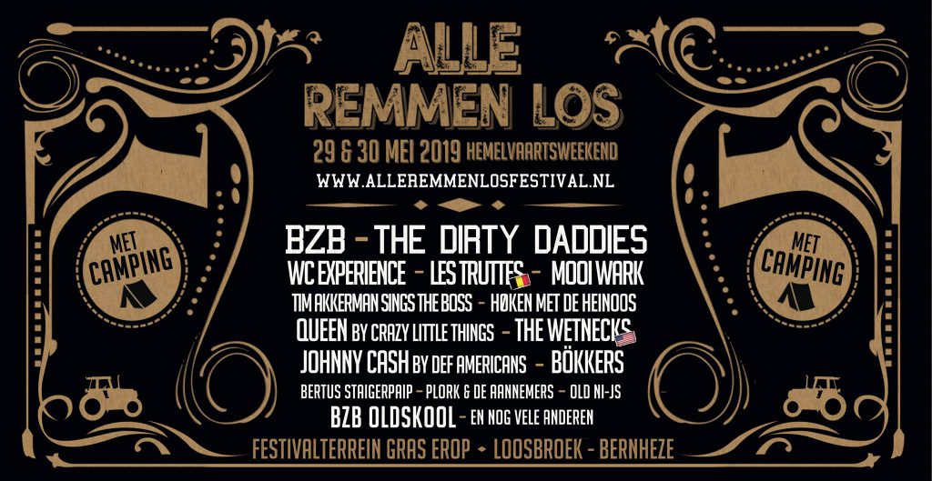 Festival, alle remmen los, programma